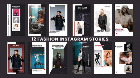 Fashion Instagram Stories - VideoHive 36961037