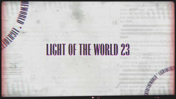 Light Of The - VideoHive 42759386
