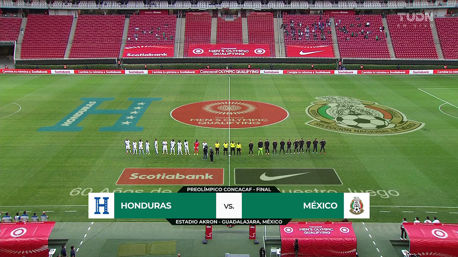 Olympic Games Qualifiers Final Honduras vs Mexico 30/03/2021