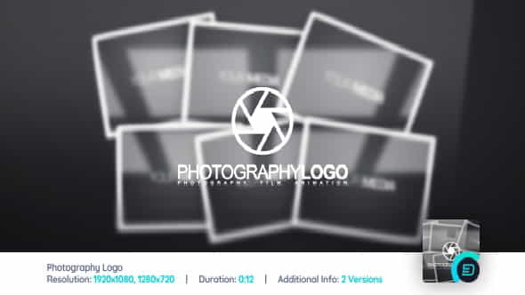 Photography Logo Reveal - VideoHive 3037074