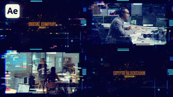 Crypto Digital Titles - VideoHive 55645541