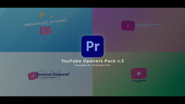 YouTube Intro Pack - VideoHive 40514024