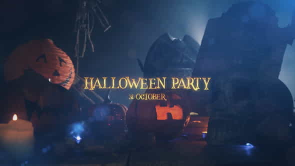 Halloween Party Slideshow - VideoHive 24938485