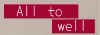 All to well