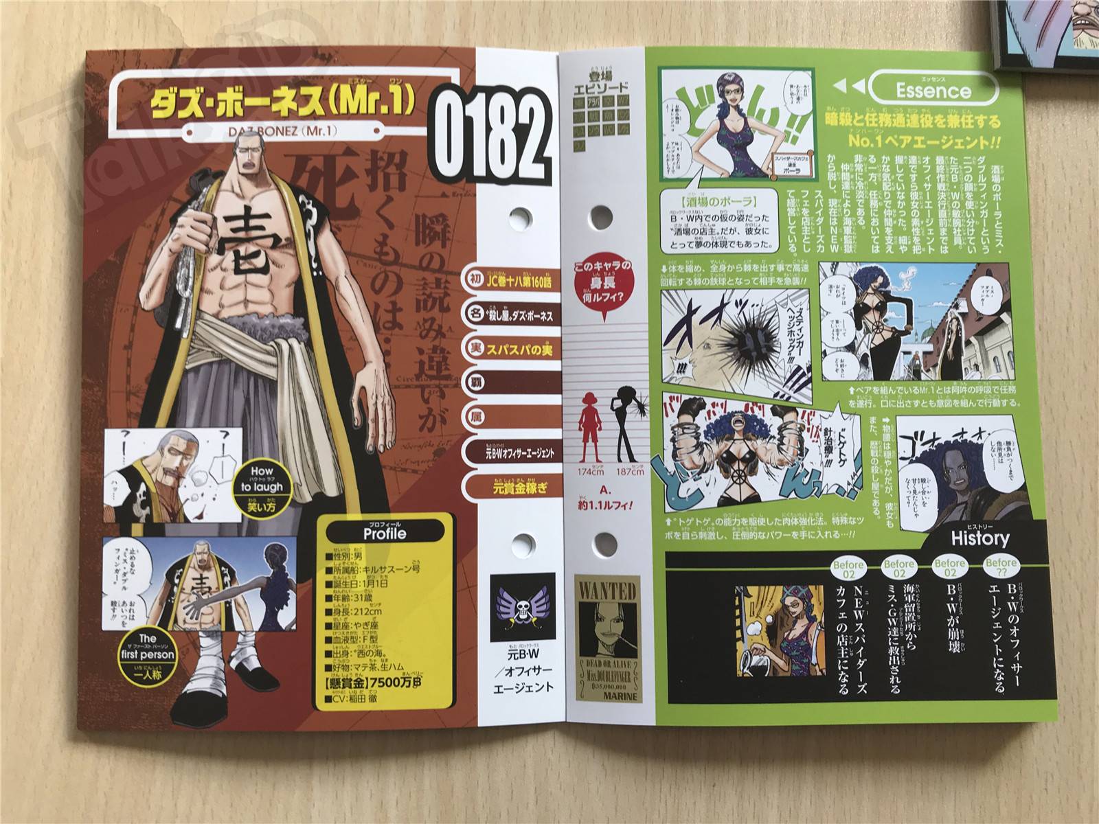 Vivre Card One Piece Visual Dictionary New One Piece Databook On Sale 4th September Page 53