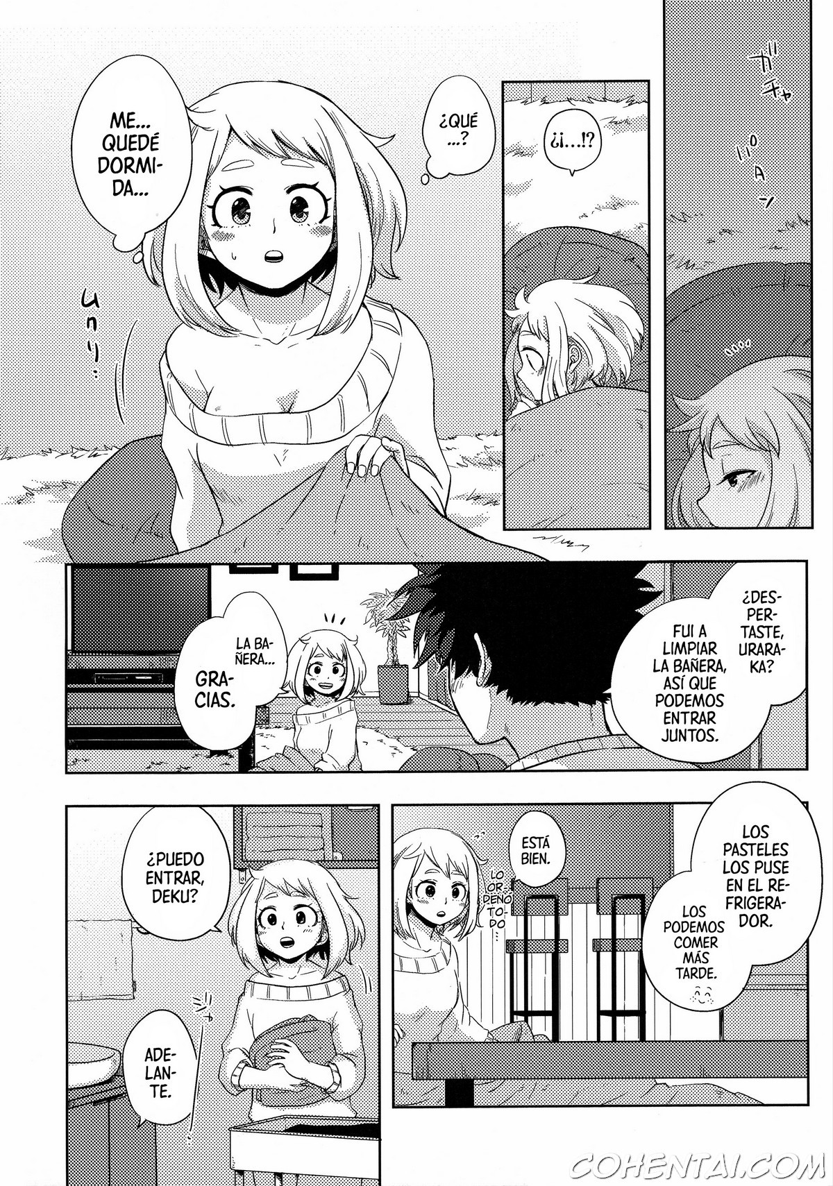 Mekakushi Tea Time (Boku no Hero Academia) xxx comics manga porno doujin hentai español sexo 