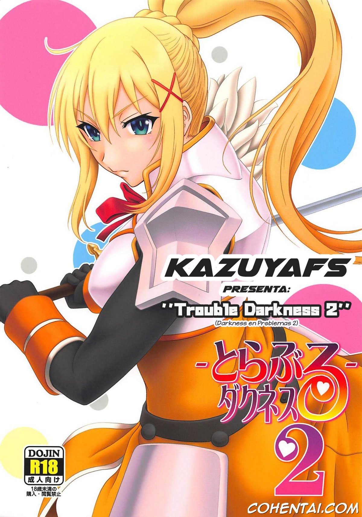 Trouble Darkness 2 (Kono Subarashii Sekai ni Syukufuku o!) xxx comics manga porno doujin hentai español sexo 