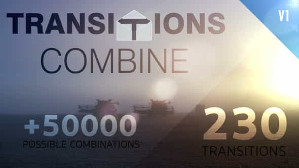 Transitions Combine | Pack - VideoHive 19483509