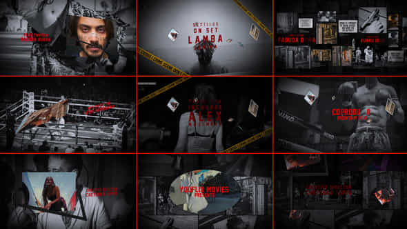 Thriller Title Sequence - VideoHive 57684283