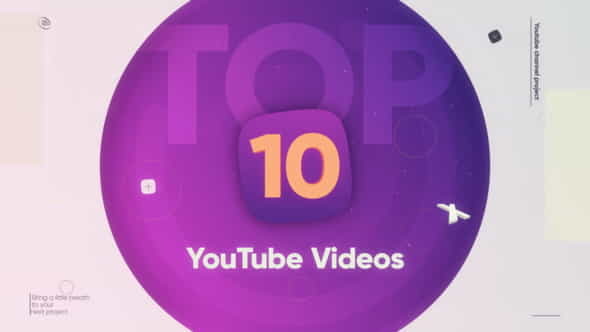 Top 10 Youtube videos - VideoHive 23073268