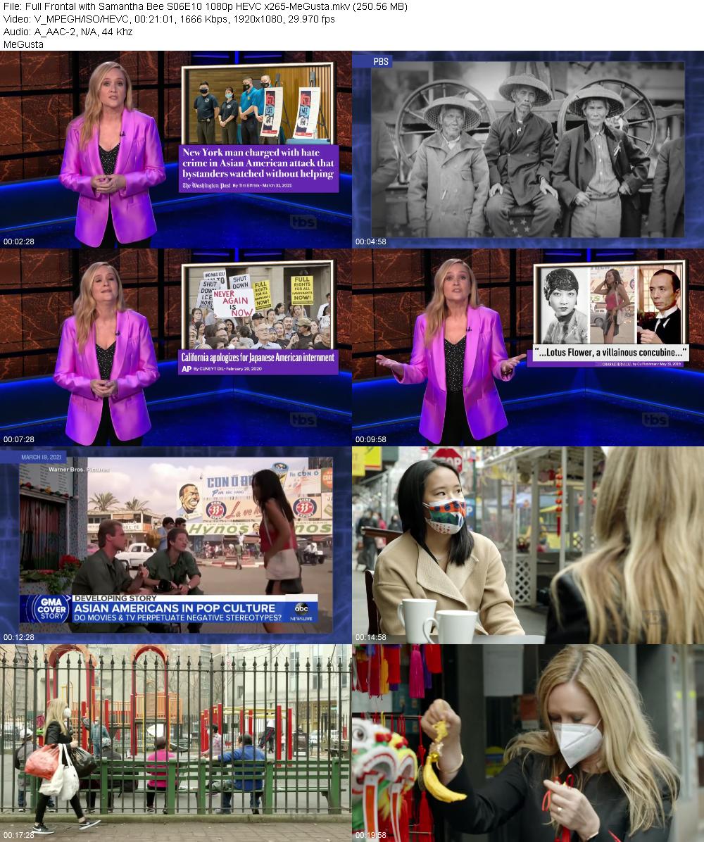 Full Frontal with Samantha Bee S06E10 1080p HEVC x265