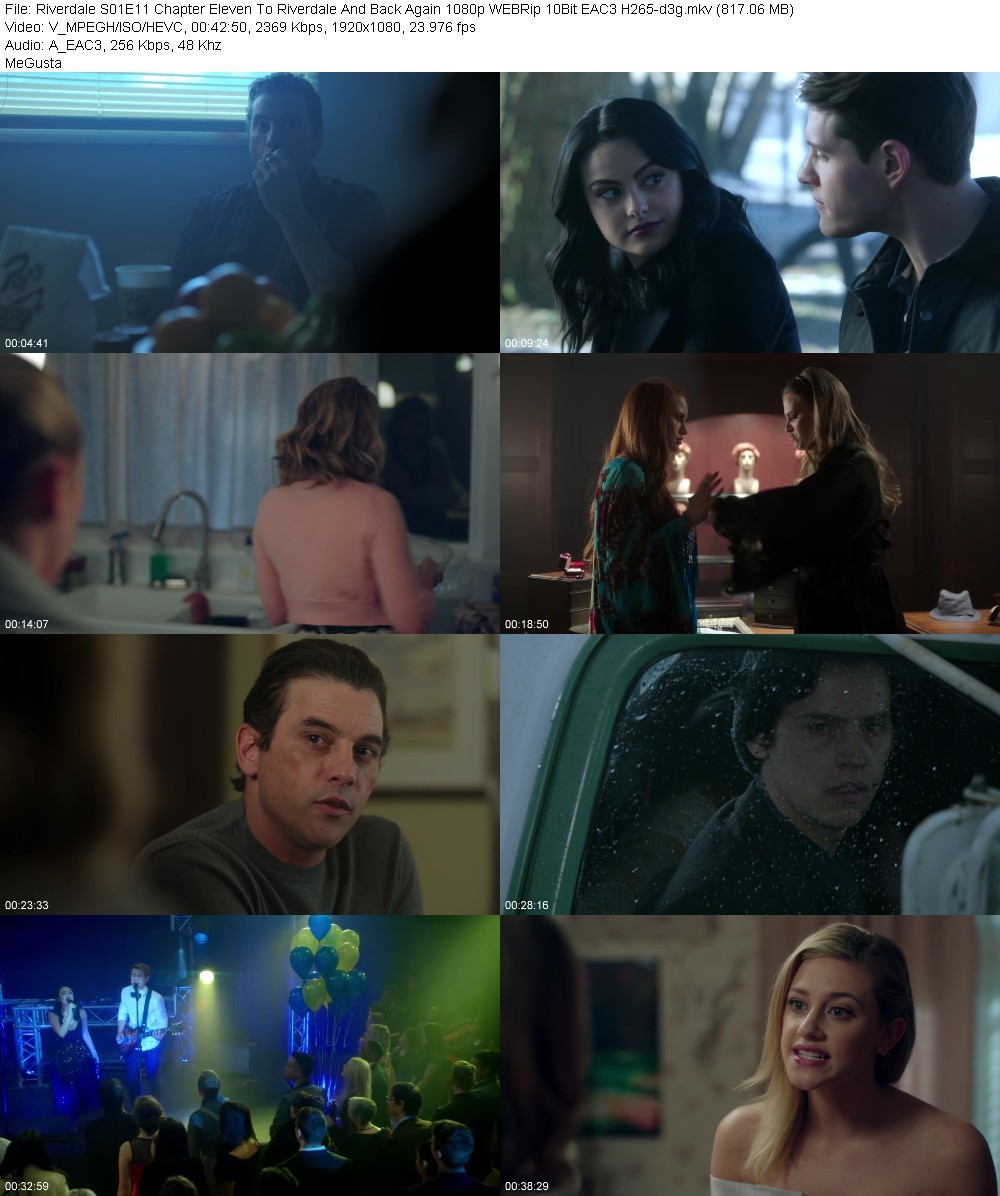 Riverdale S01E11 Chapter Eleven To Riverdale And Back Again 1080p WEBRip 10Bit EAC3 H265-d3g