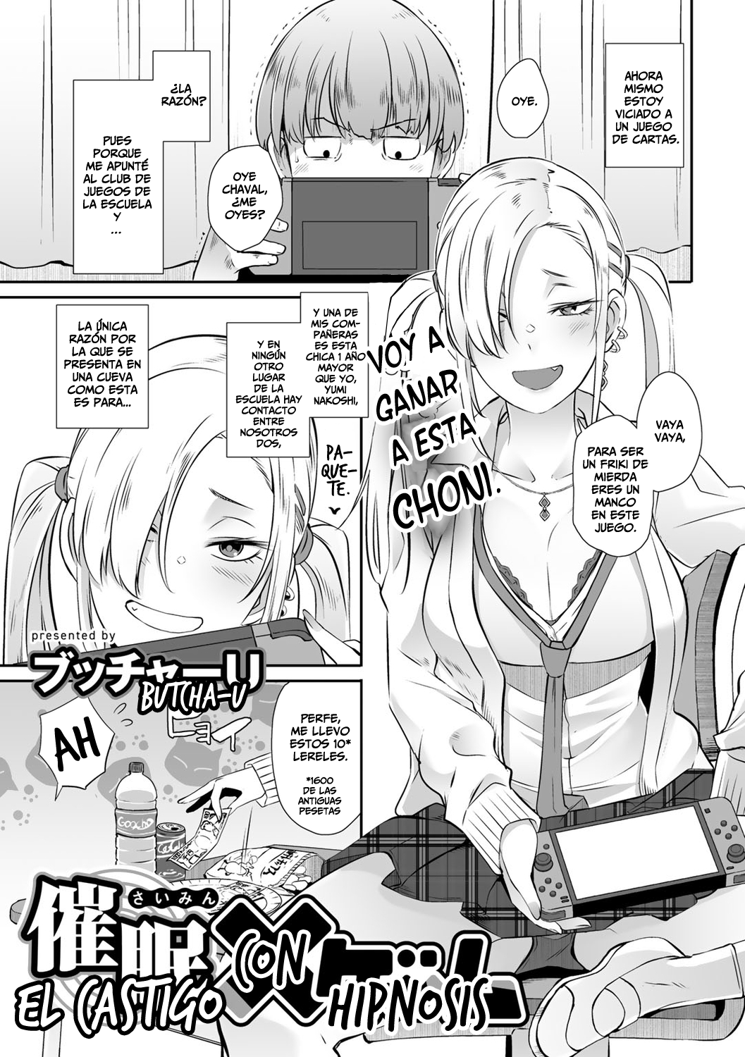 [Butcha-U] Saimin Batsu Game _ El Castigo con Hipnosis (COMIC Gucho Vol. 7) [Spanish