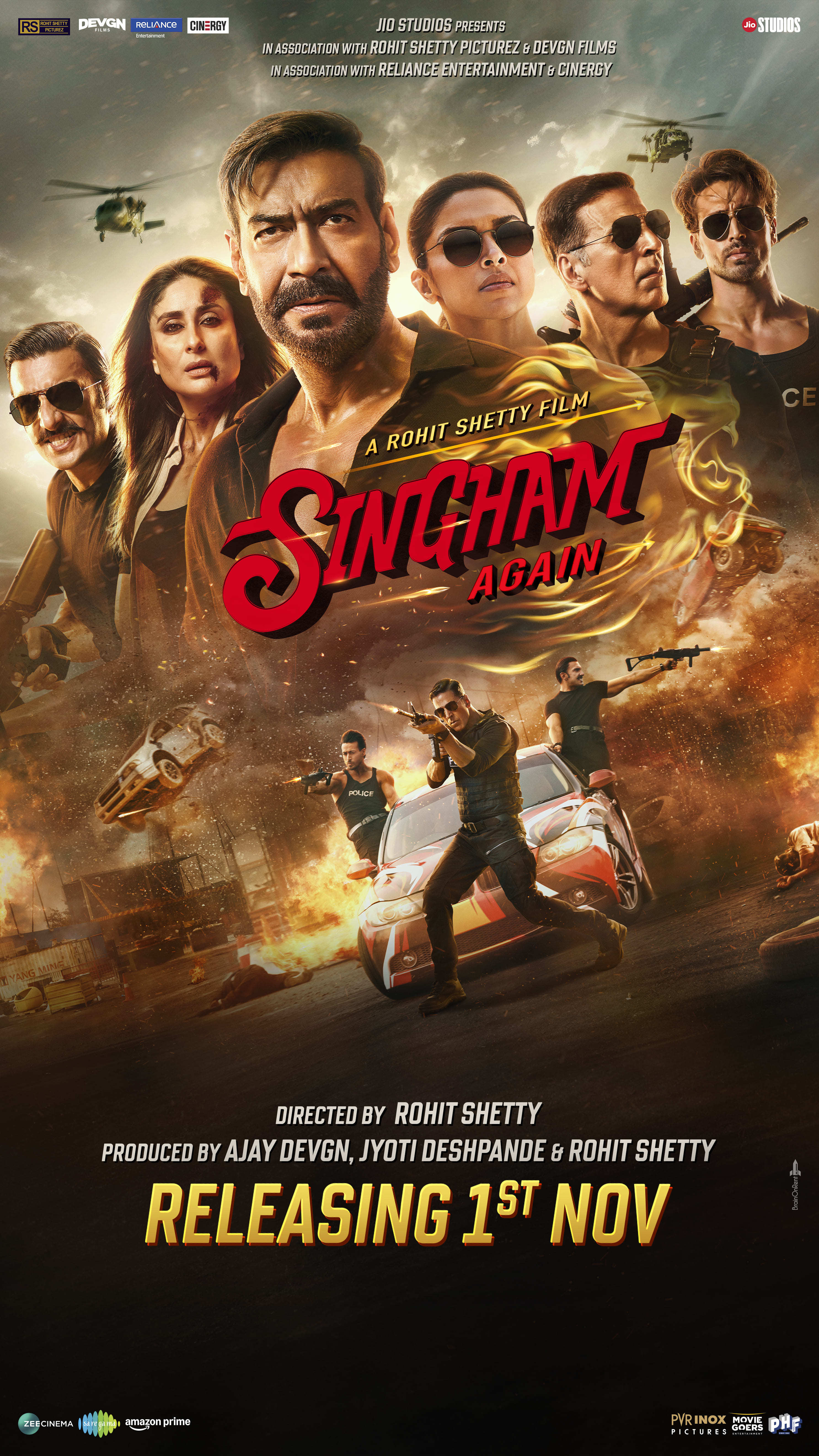 Singham Again 2024 Hindi Movie 720p HDTC Print 1Click Download