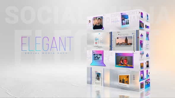 Elegant I Social Media Pack - VideoHive 30386619