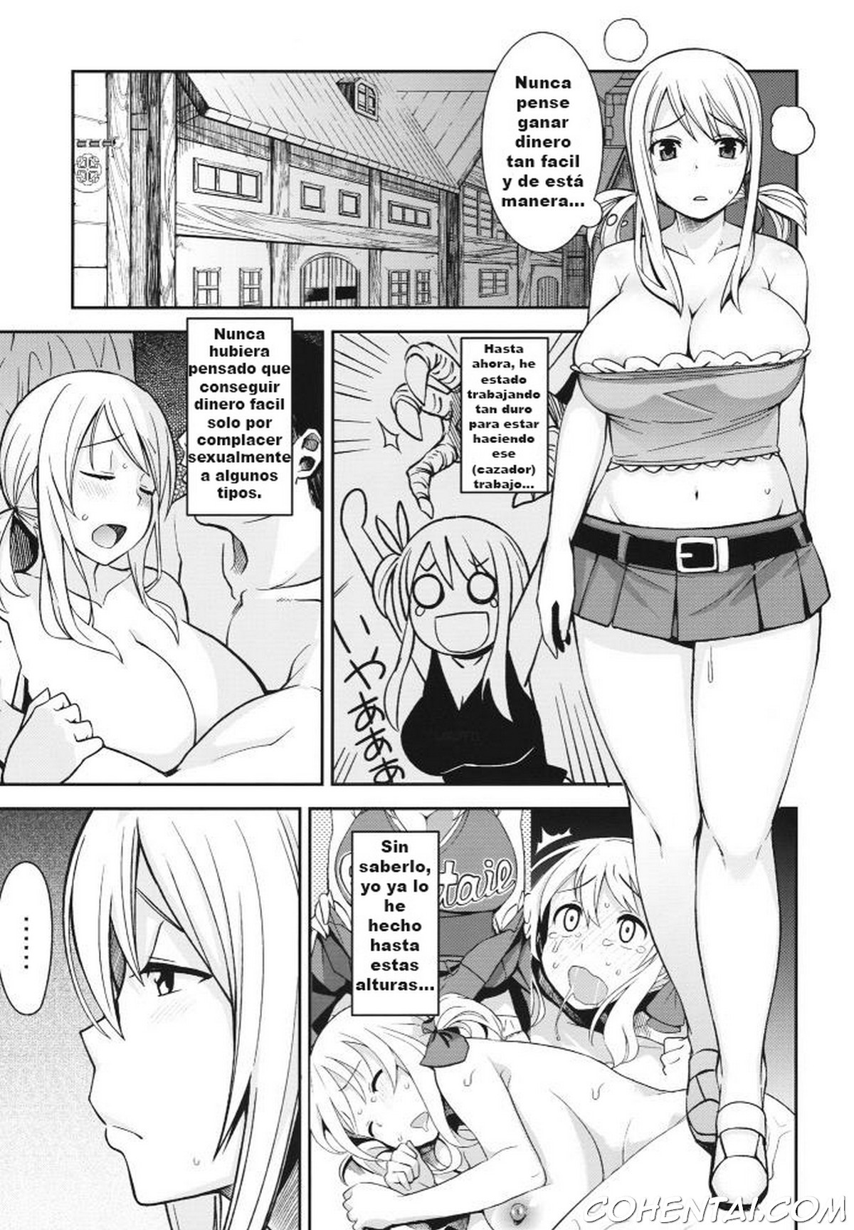 Chichikko Bitch 5 (Fairy Tail) xxx comics manga porno doujin hentai español sexo 