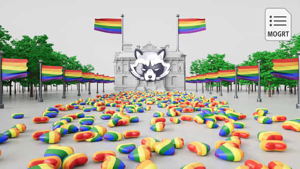 LGBTQ 3D Pride - VideoHive 48059421