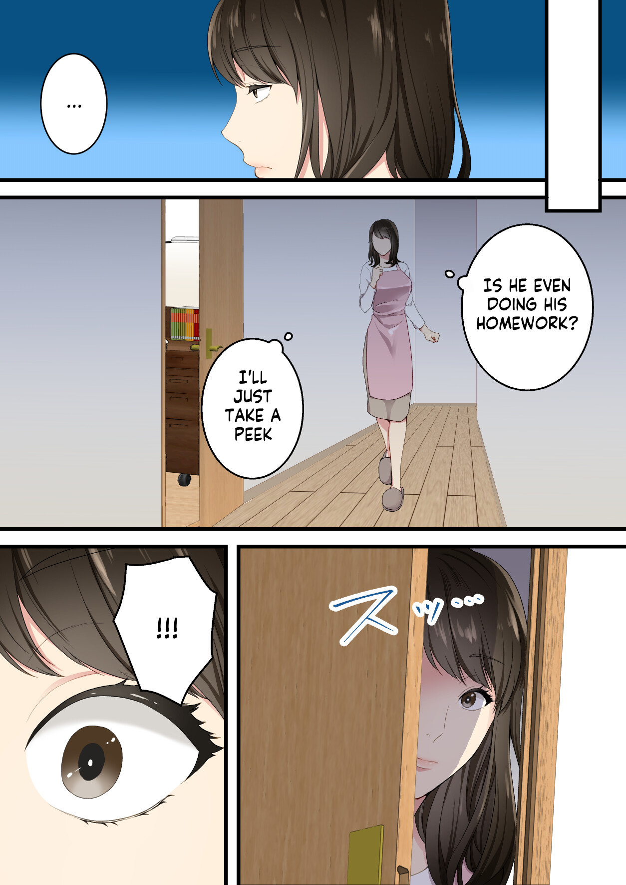 [Yuriko Club] Naka no Warukatta Haha to Musuko ga Amaama Couple ni Naru made  Arguing mother and son who became a loving couple [English] [