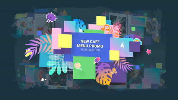 New Cafe Menu Promo Restaurant - VideoHive 22989194
