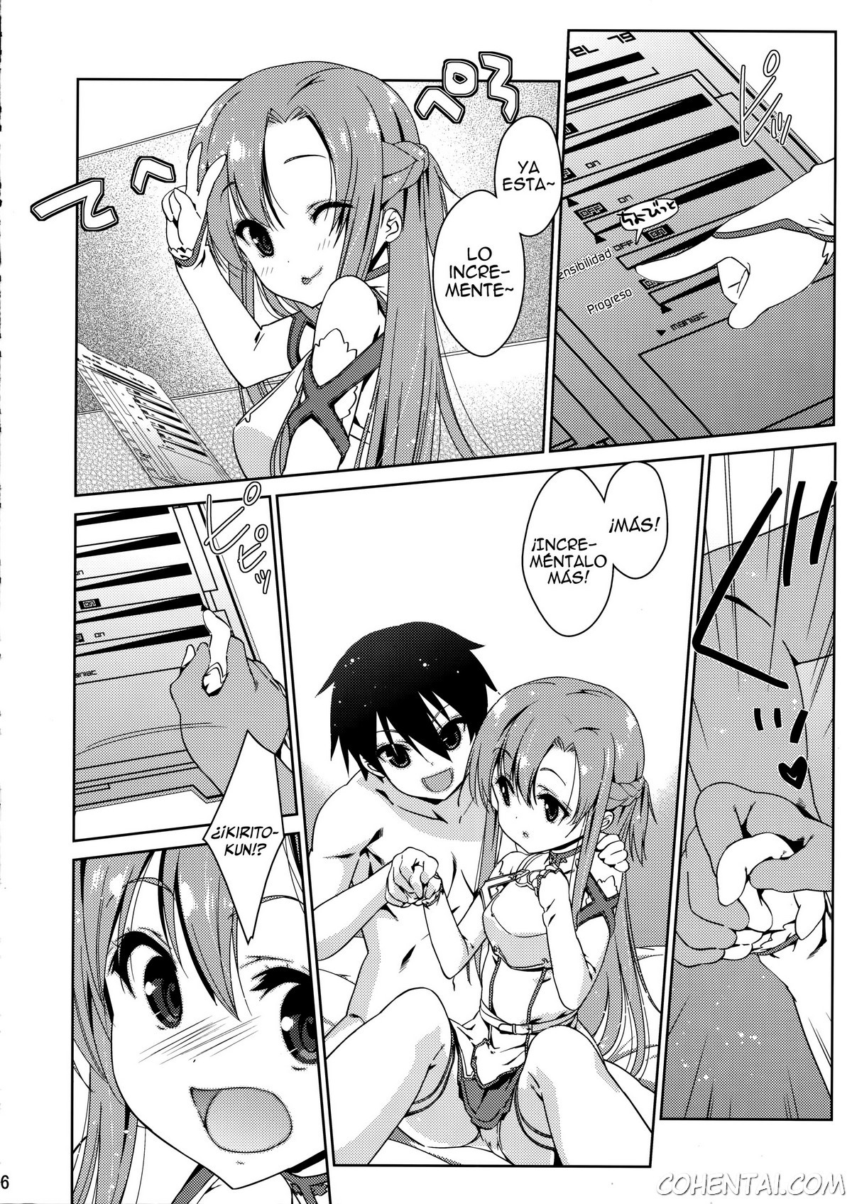 SPECIAL ASUNA ONLINE (Sword Art Online) xxx comics manga porno doujin hentai español sexo 