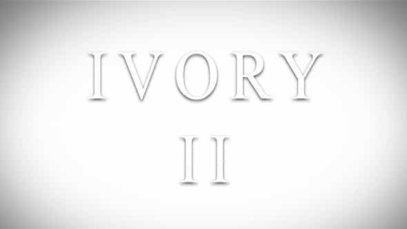 Ivory 2 - VideoHive 147337