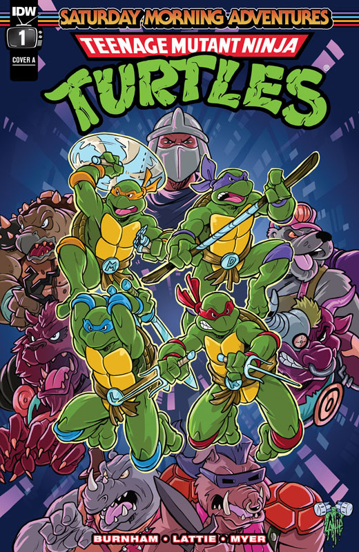 Teenage Mutant Ninja Turtles - Saturday Morning Adventures #1-4 (2022-2023) Complete