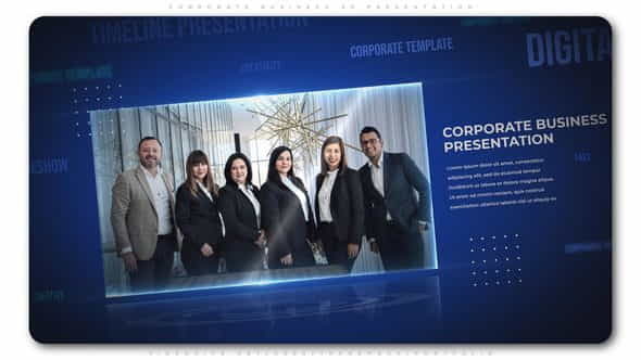 Corporate Business 3d Presentation - VideoHive 23558326