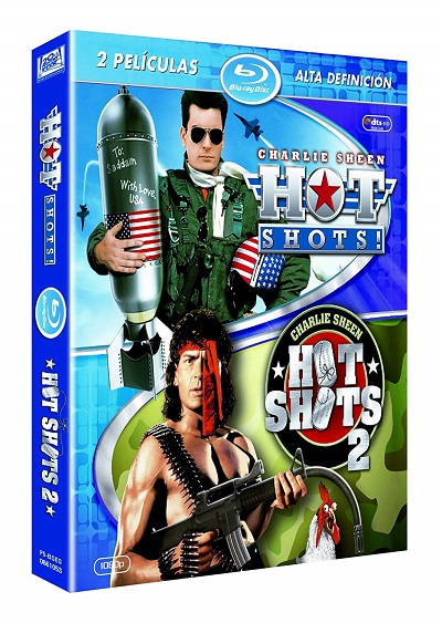 Hot Shots 1 / Hot Shots 2 [1991-1993] Audio Latino [AC3 2.0] [Extraído del Blu-Ray]