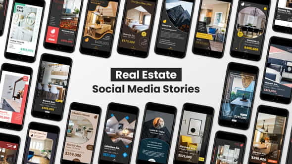 Real Estate Social Media Stories - VideoHive 28409903