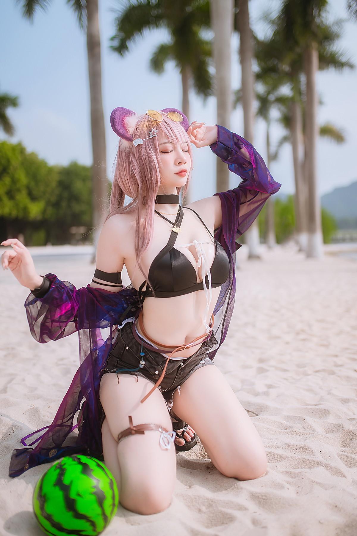 Cosplay 二佐Nisa 《泰拉夏日纪事》 佐佐林雨霞(28)