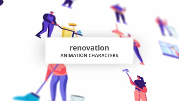 Renovation - Character Set - VideoHive 32842659