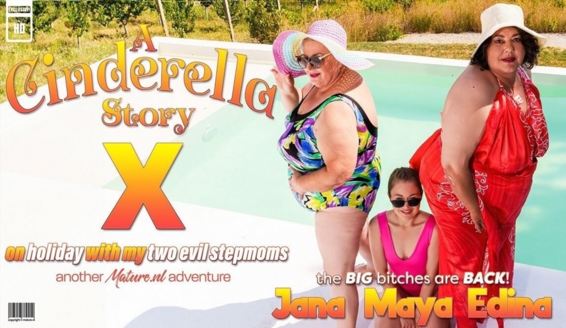 Edina, Jana, Maya - Stepdaughter Maya Must Get Down On Holiday With Her Two Evil Stepmoms Jana & Edina 1080p