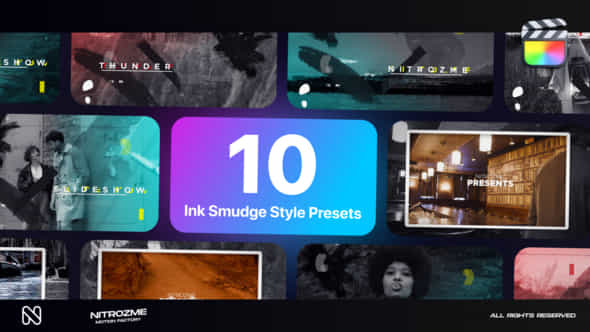 Ink Smudge Typography - VideoHive 44952843