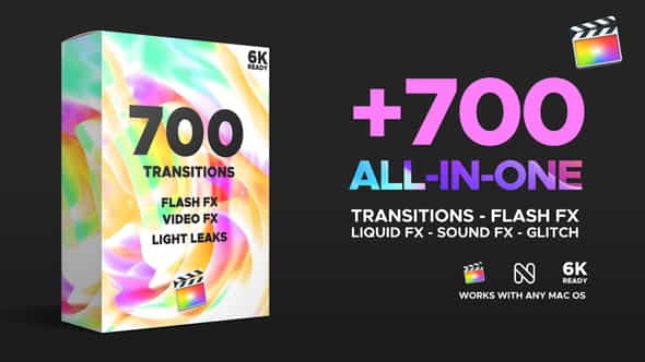 Transitions for Final Cut Pro - VideoHive 25023232