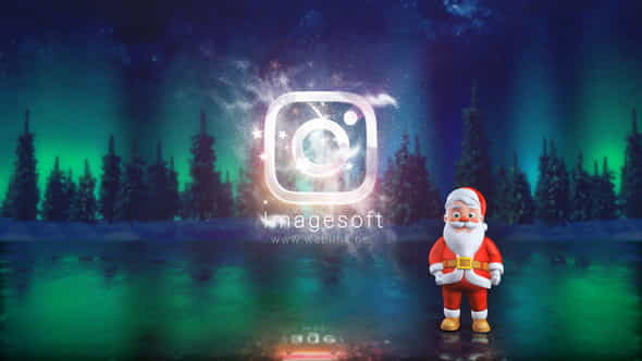 Santa Magic Logo - VideoHive 40951979