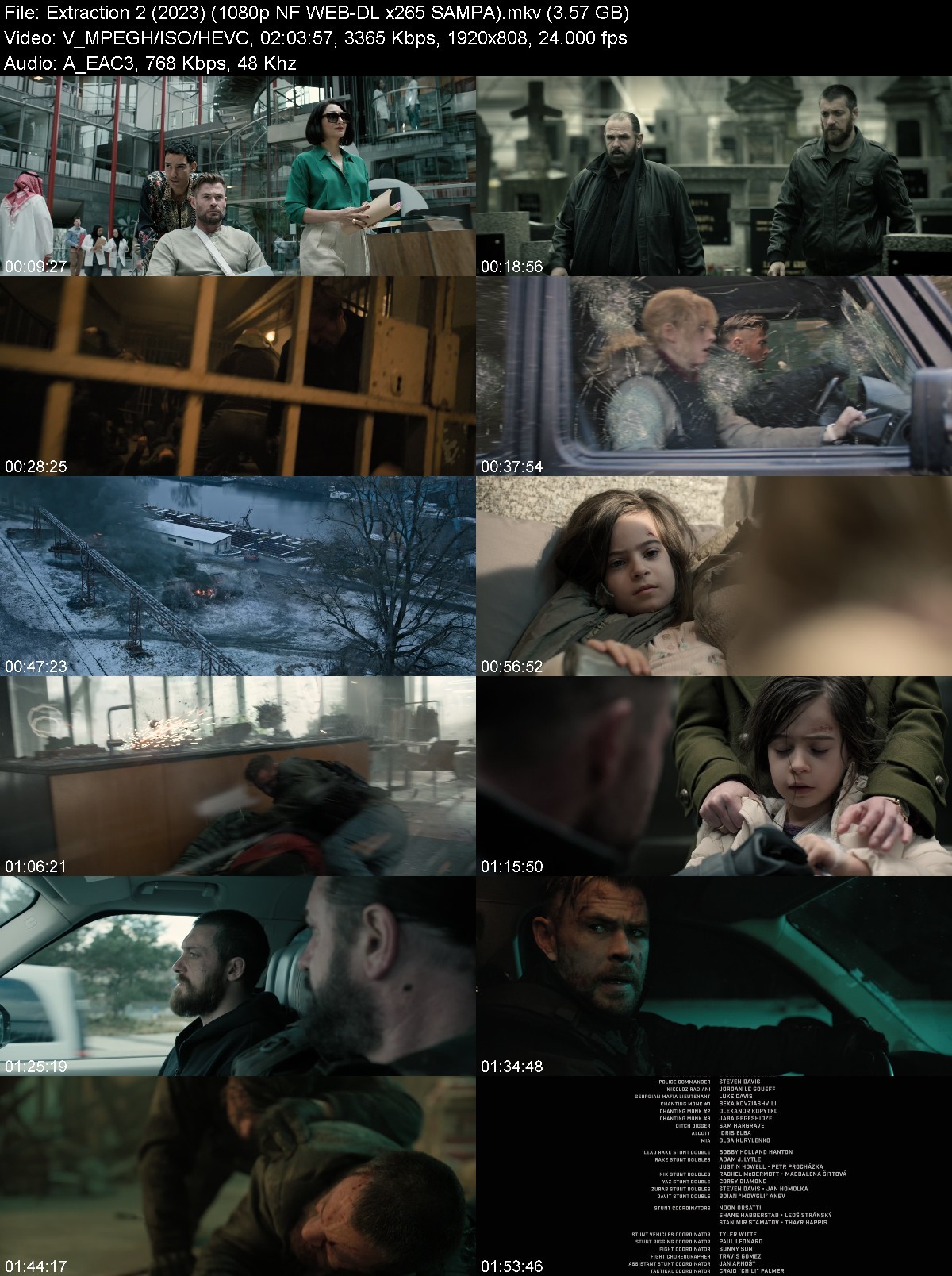 Extraction 2 (2023) 1080p NF WEB-DL x265 HEVC 10bit EAC3 5.1-SAMPA