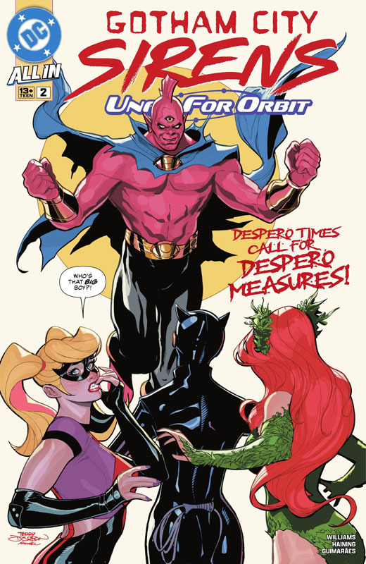 Gotham City Sirens - Unfit For Orbit #1-5 (2025) Complete