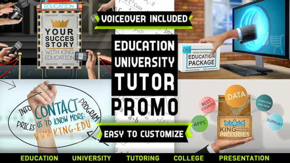 Education University Tutor Promo - VideoHive 36670873