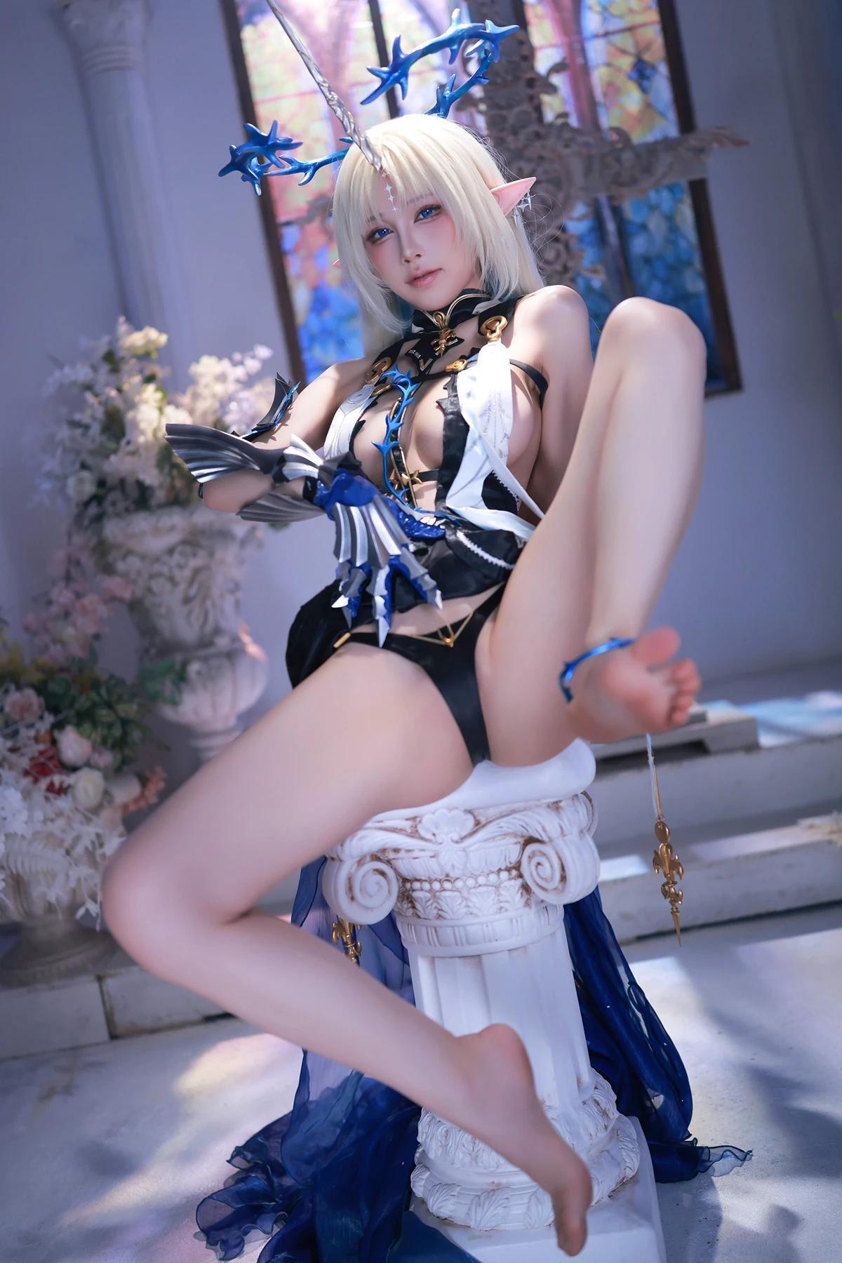 Cosplay 水淼Aqua – 卡提西娅 Fleurdelys Set.01(30)