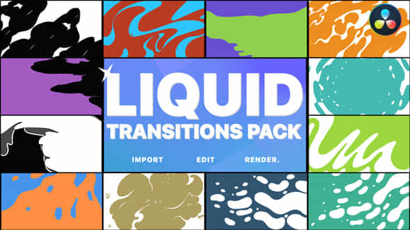 Simple Liquid Transitions - VideoHive 43965676