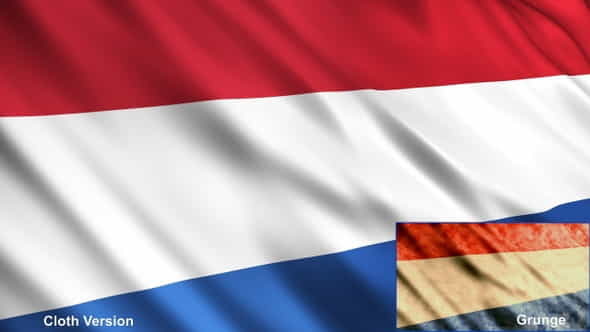 Netherlands Flags - VideoHive 23637829