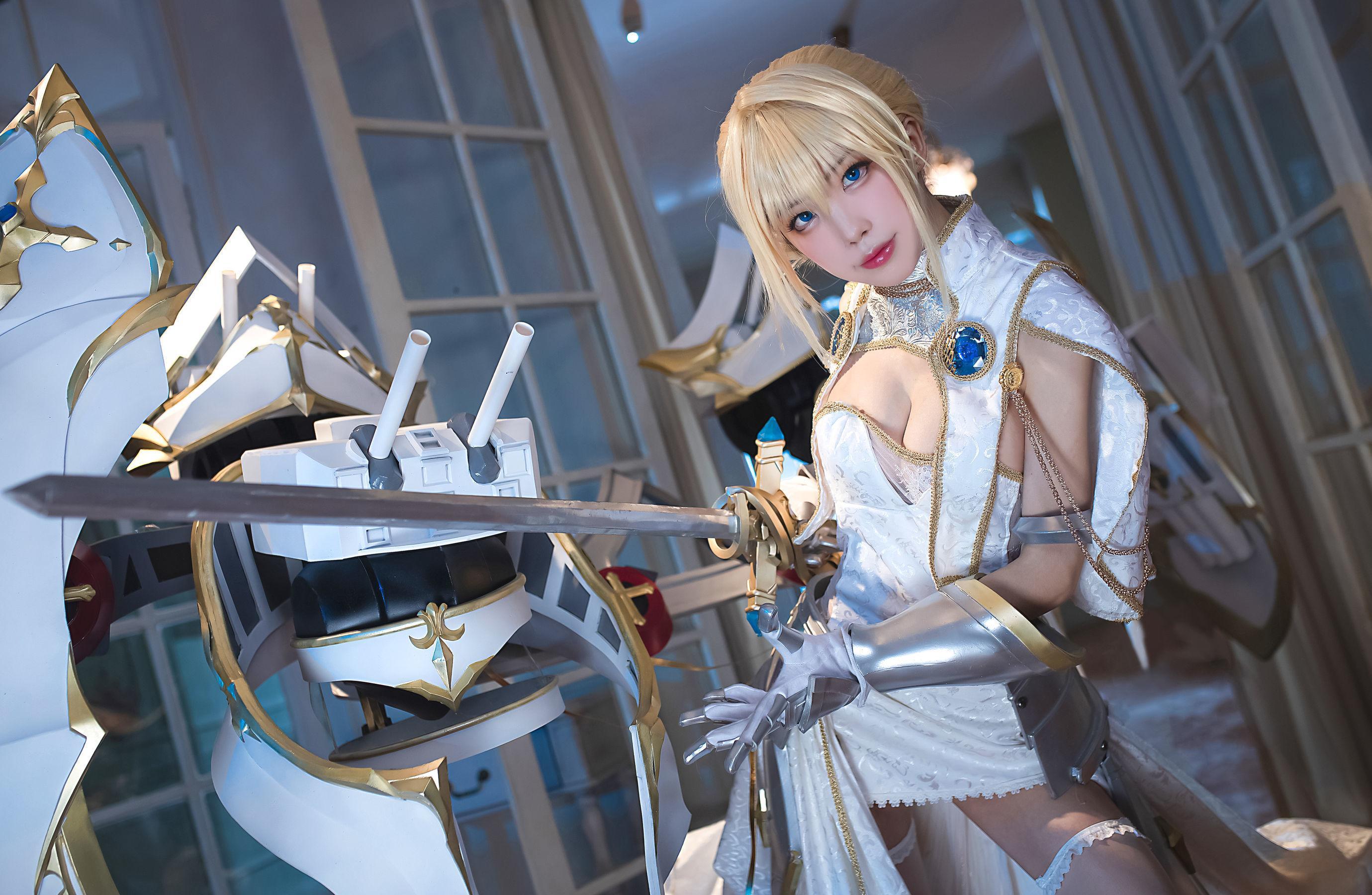 [网红COSER] 水淼aqua – 圣女贞德 写真集(12)