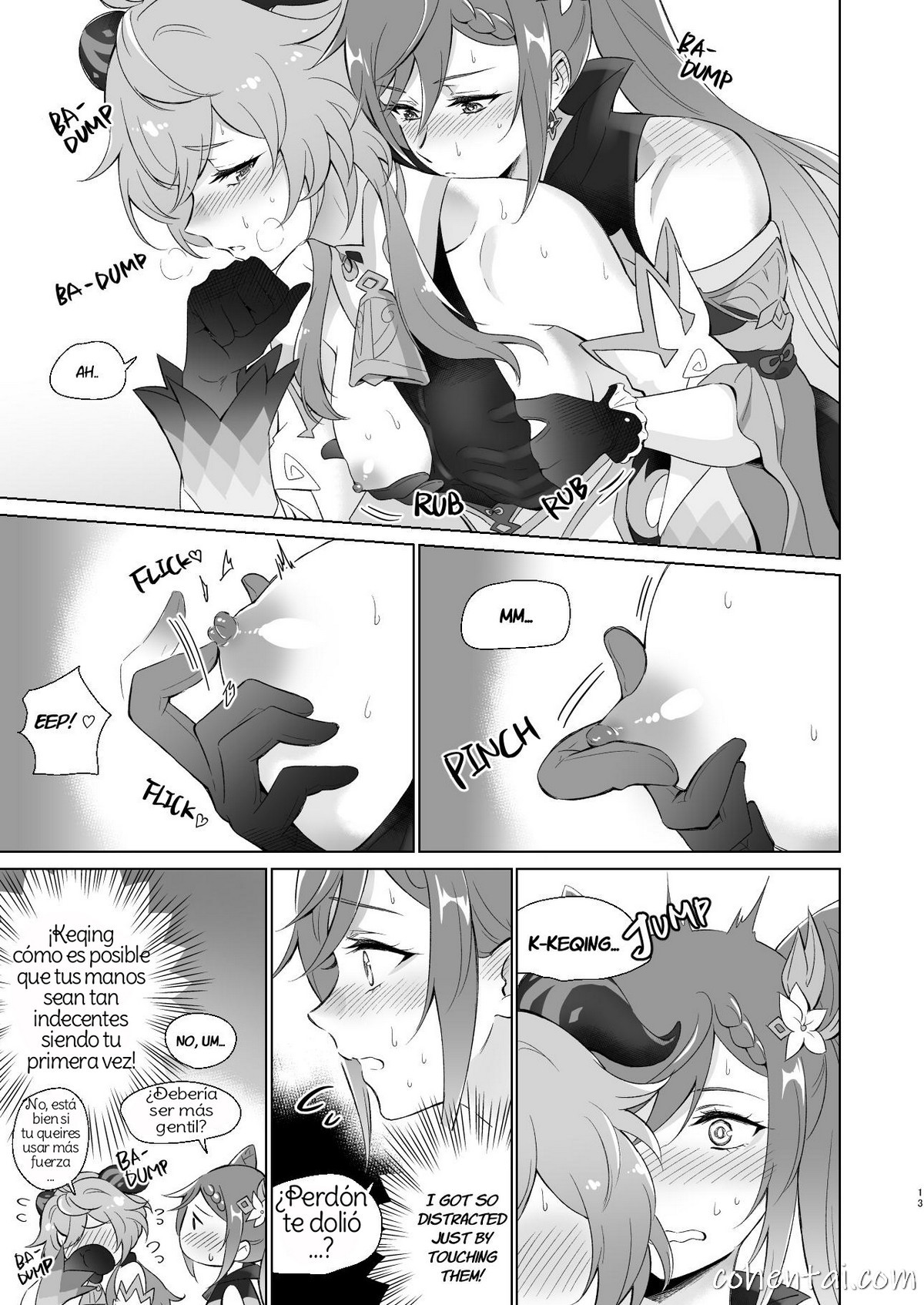 Ganyu to Ecchi ga Shitai! (Genshin Impact) manga hentai xxx español