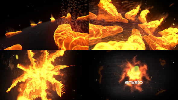 Fire Logo Opener - VideoHive 16041978