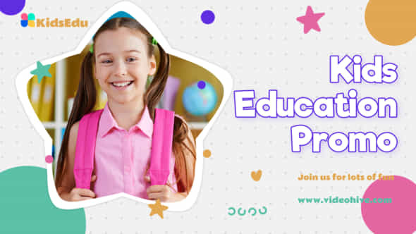 Kids Education Promo - VideoHive 39556770