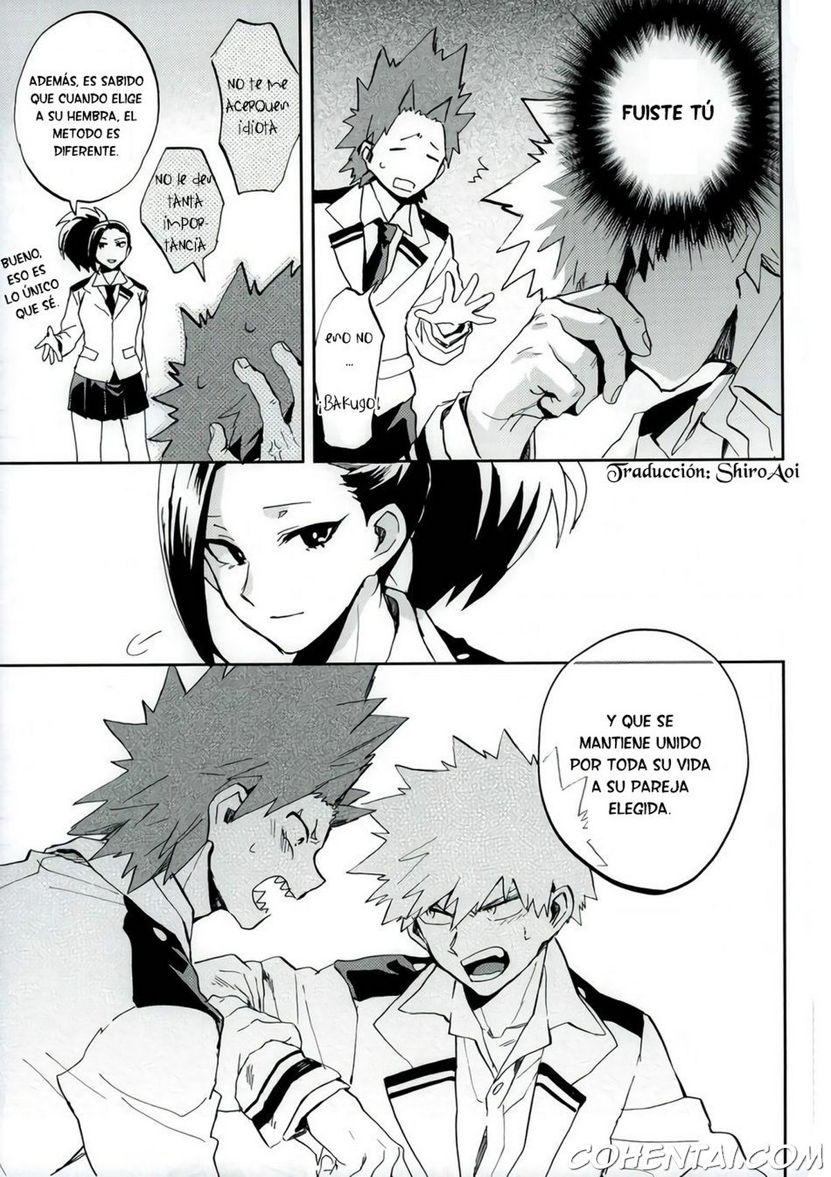 Kedamono yo Iradachi ni Tsume o Fukume (Boku no Hero Academia) xxx comics manga porno doujin hentai español sexo 