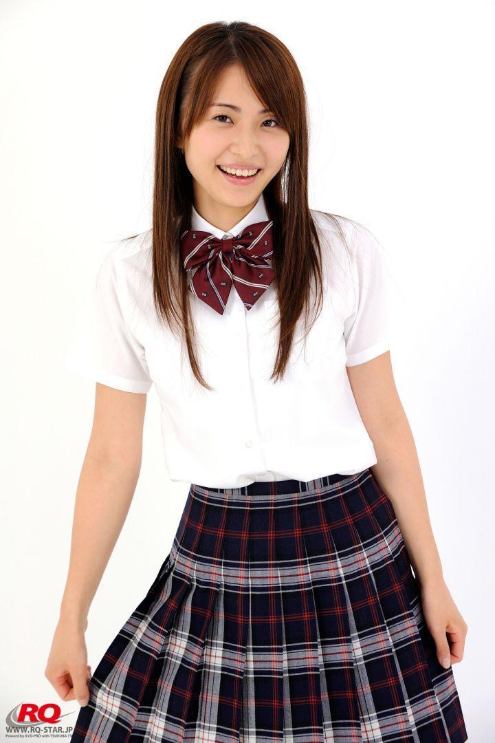 [RQ-STAR] NO.00047 Rena Sawai 澤井玲菜 Student Style 第一辑 写真套图(6)