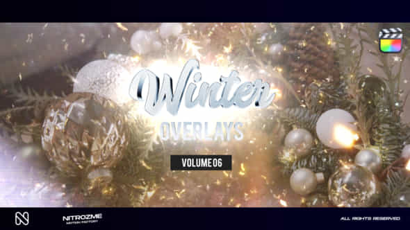 Winter Overlays Vol 06 For Final Cut Pro X - VideoHive 50007276
