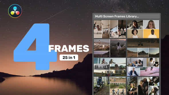 Multi Screen Frames - VideoHive 42921594