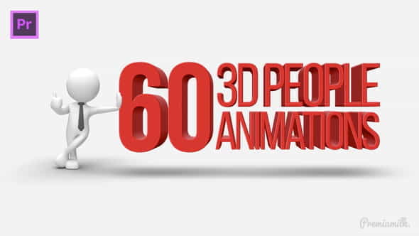 3D People Animations Essential Graphics - VideoHive 22002736